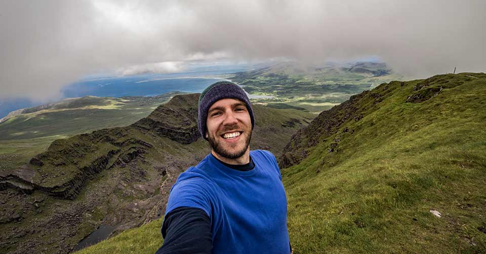 Enjoying the epic views in Norway!